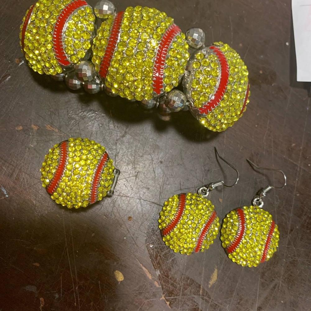 Softball jewelry